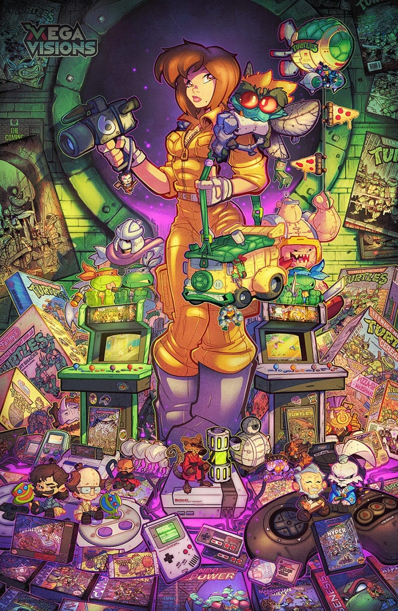 April O'Neil - Teenage Mutant Ninja Turtles poster