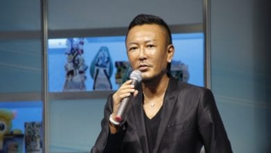 Yakuza creator speaking