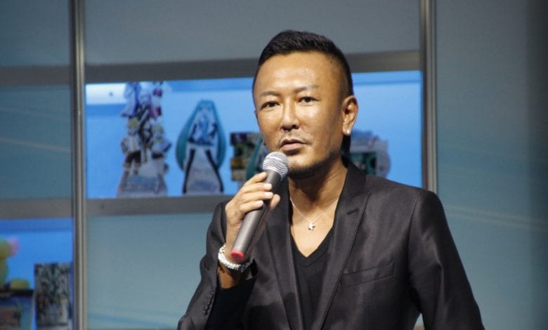 Yakuza creator speaking