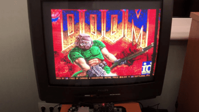 Image of Doom on TV