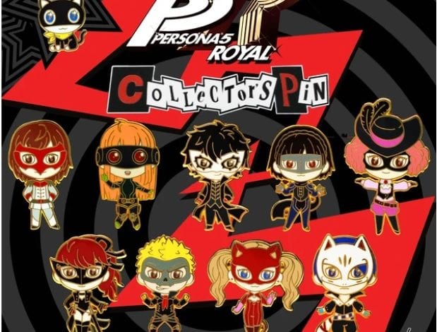 persona 5 pins