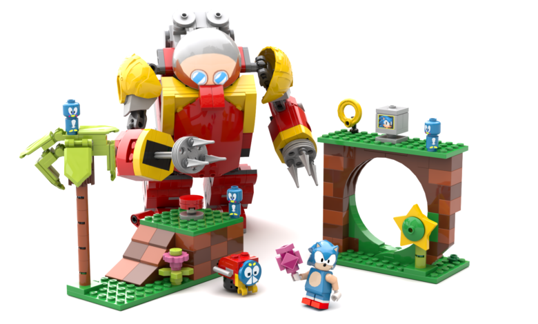 lego sonic set with sega