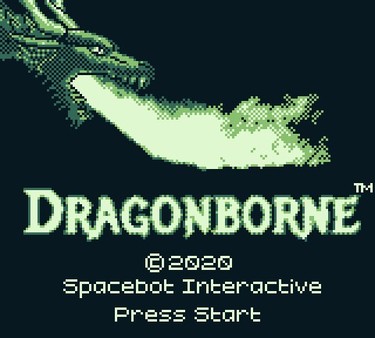 Dragonborne title screen