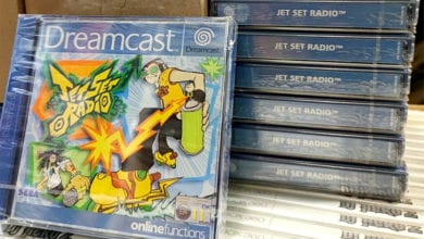 Jet Set Radio on Dreamcast