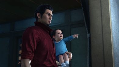 Yakuza 6 and baby