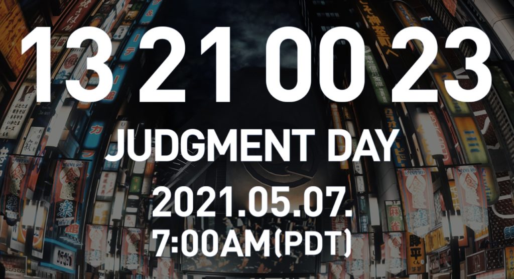 Judgment game clock countdown