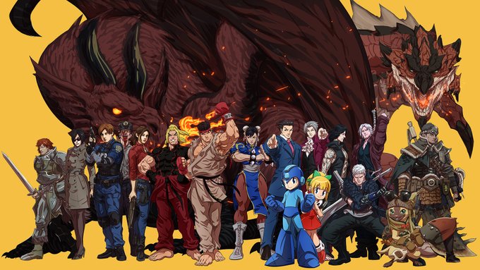 Capcom characters