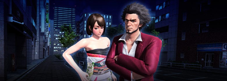 PSO2 Yakuza characters
