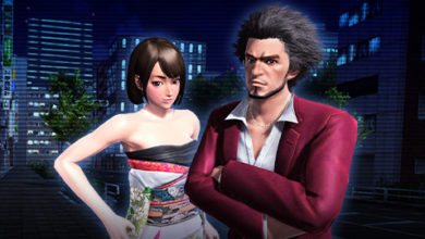 PSO2 Yakuza characters