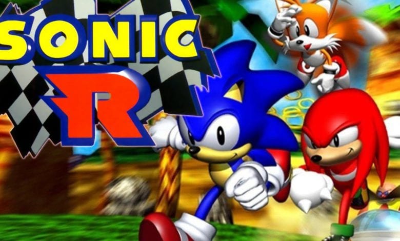 Sonic R title screen