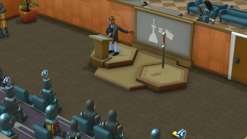 Two Point Campus clasroom