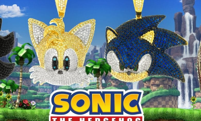 Sonic the Hedgehog Ice necklace