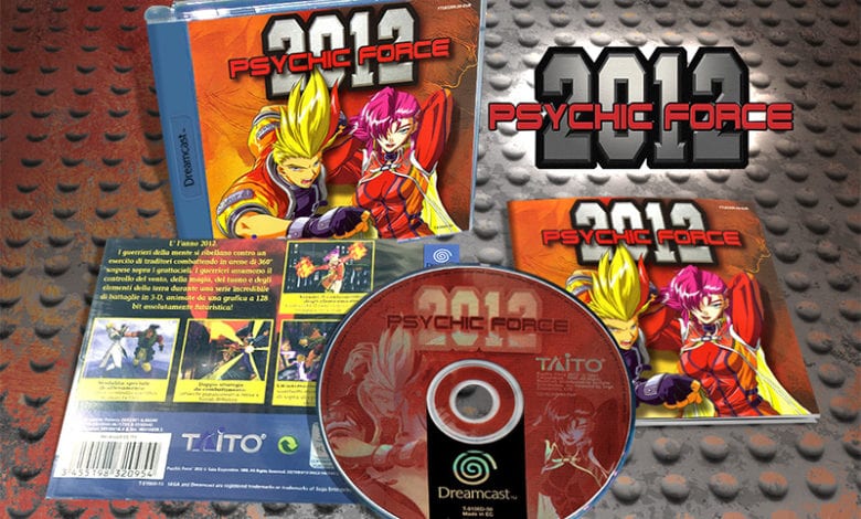 PixelHeart Dreamcast game Psychic Force 2012