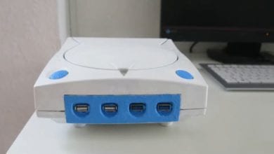 SEGA Dreamcast modded