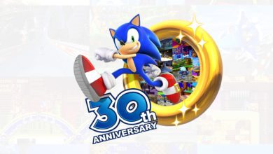SEGA Sonic 30th anniversary logo