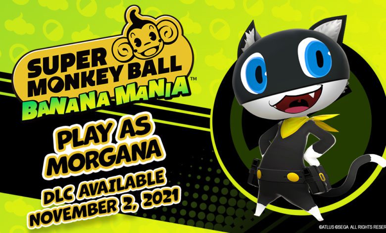 Persona 5's Morgana joins Super Monkey Ball Banana Mania