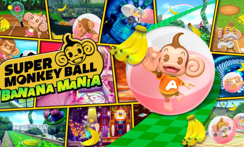 Super Monkey Ball Banana Mania Cover