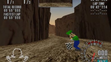 Luigi in SEGA GT