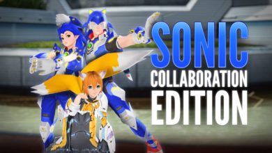 PSO2 NGS Sonic Collab