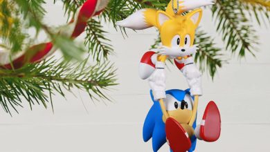Sonic Christmas Ornament