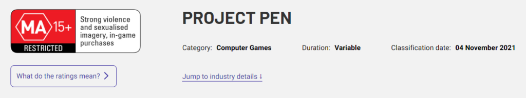 Atlus Project Pen Rating