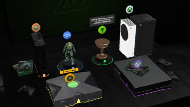 Entryway to the Xbox museum