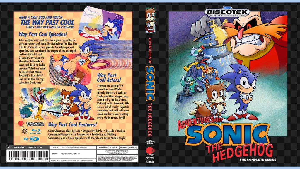 Adventures of Sonic the Hedgehog Box