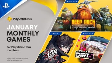 January PlayStation Plus titles