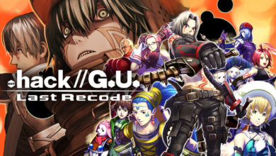 .hack//G.U. Last Recode cover with multiple characters