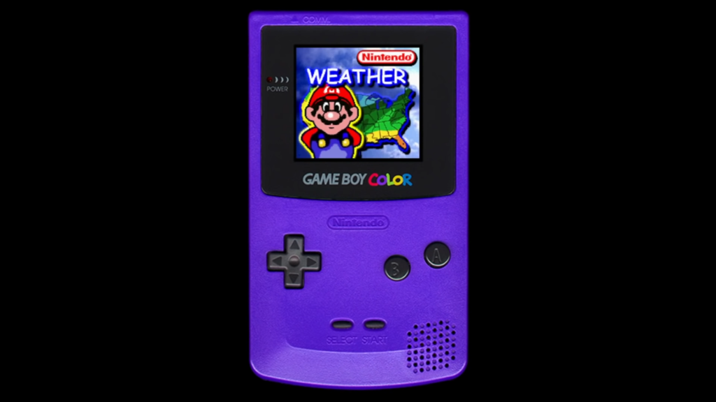 Nintendo Page Boy Weather