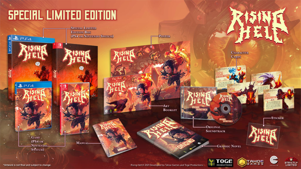 rising hell special limited editions from strictly limited games
