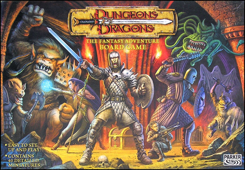 Dungeons and Dragons board game. 