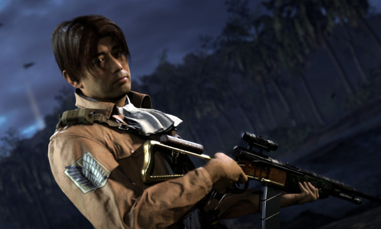 call of duty attack on titan levi