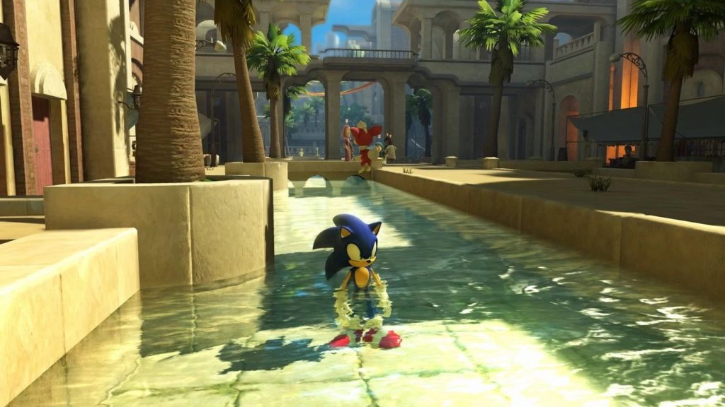 Screenshot from Shamar in Sonic Unleashed.