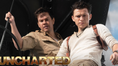 Nate and Sully in the Uncharted movie