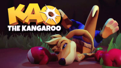 Kao the Kangaroo Demo Title
