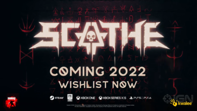 Scathe release logo