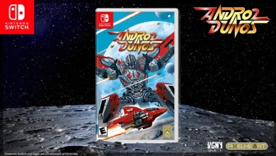 Andro Dunos 2 physical copy on Nintendo Switch