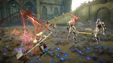 Babylon's Fall gameplay, developed by PlatinumGames and Square Enix