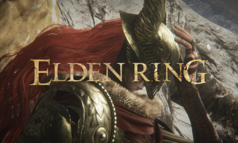 Malenia from the best selling game Elden Ring under the logo