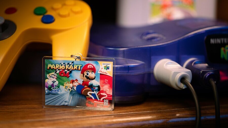 Nintendo 64 Keychains - Mario Kart 64