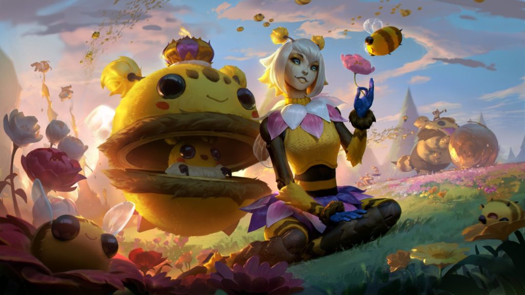 Orbeeanna, one of the skins being sold for Riot Games' Ukraine fundraiser