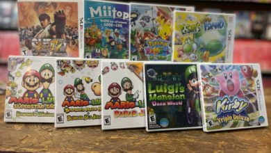 Nintendo 3DS reprints of cartridges