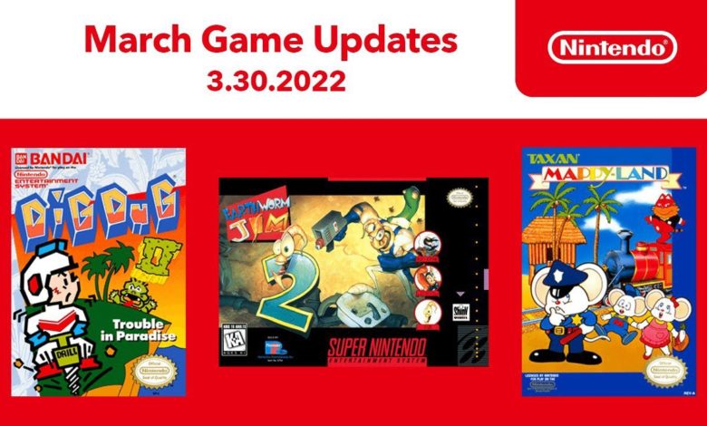 Nintendo Online March 2022