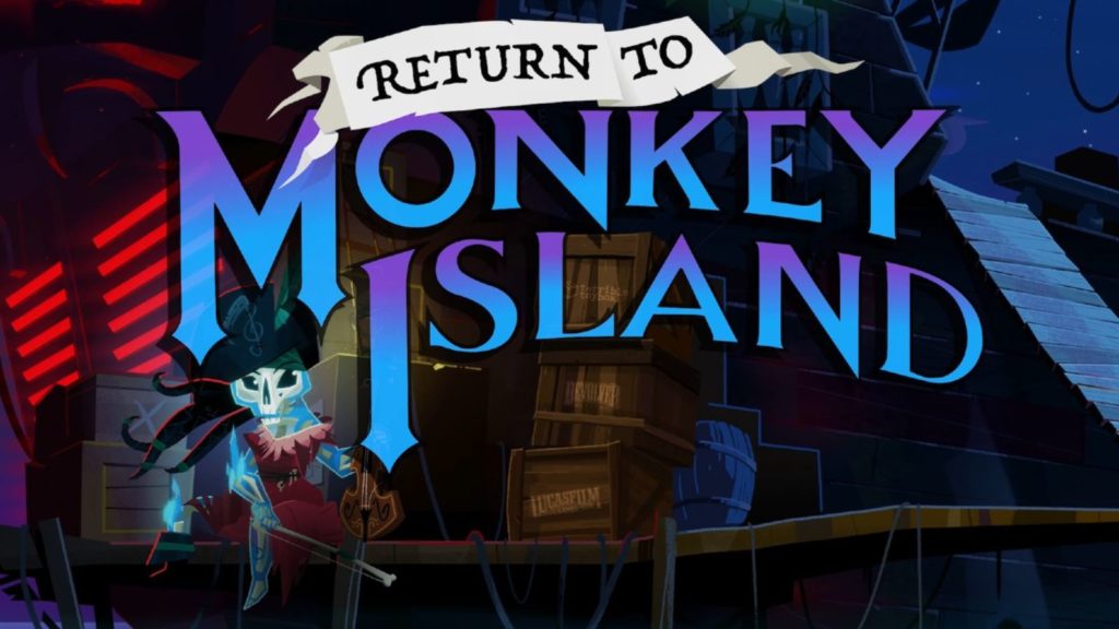 Return to Monkey Island Logo and Key Art