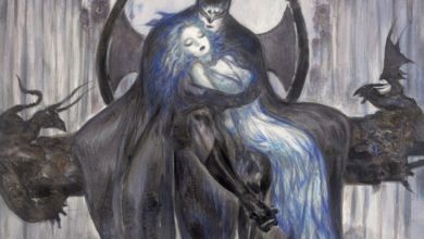 Yoshitaka Amano Batman cover