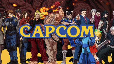 Capcom Logo and Franchises
