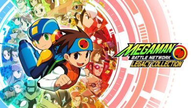 Mega Man Battle Network Legacy Collection Key Art