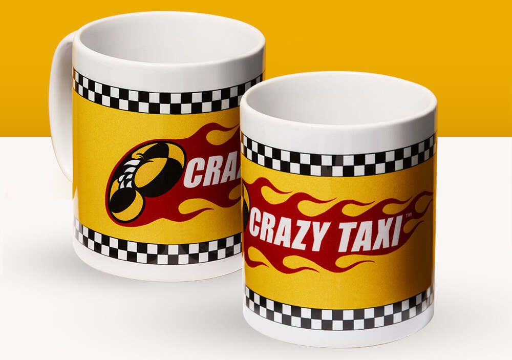 Crazi Taxi Merch Mugs