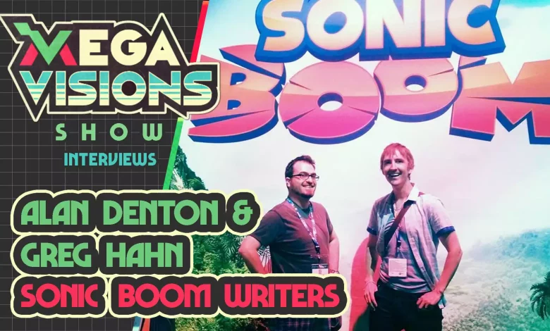 Sonic Boom writers Alan Denton and Greg Hahn